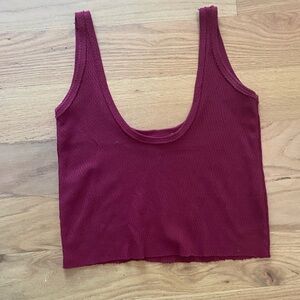 We the free cropped tank top